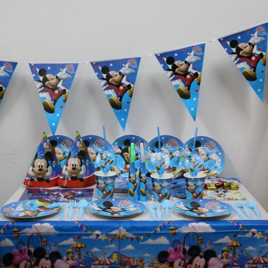 cartoon font b mickey b font font b mouse b font tablecloth loot font b bag